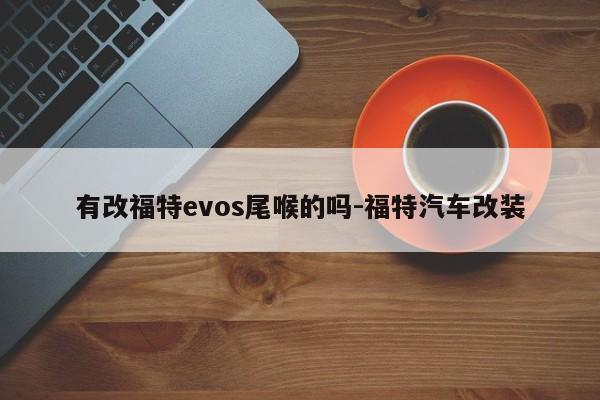 有改福特evos尾喉的吗-福特汽车改装